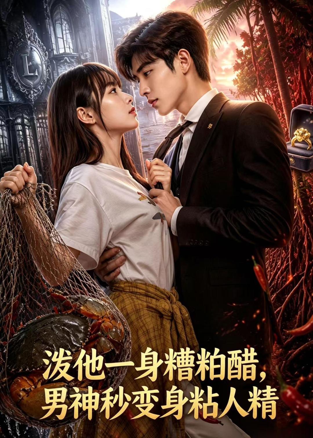 淡他一身檀柏霜，男神秒变身粘人精
